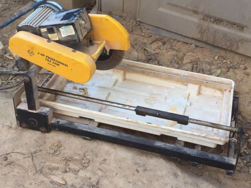 Tile Saw