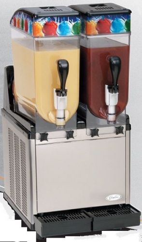 Granita slush margarita frozen drinks machine spm crathco g23-2b and double head for sale