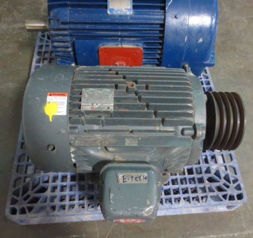 Emerson us electric motor 30 hp 1760 rpm 3 phase a30s2c model r101a for sale