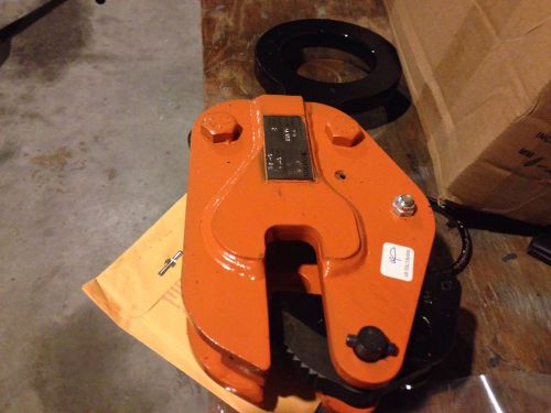 Renfroe plate clamp fr vertical 2 ton 0&#034;-1&#034; for sale