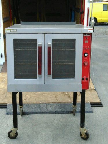 Vulcan convection oven/single or three phase/208 volts/local school/on casters