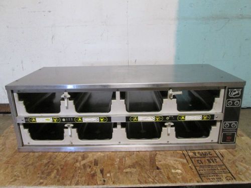 &#034;DUKE FWM3 &#034; 8 COMPARTMENTS COMMERCIAL HOLDING/HEATING PASS THROUGH FOOD WARMER