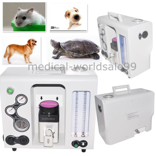 2015 Brand New Portable Vet Anesthesia Machine for Isoflurane Animals Veterinary