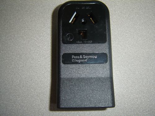 Pass &amp; Seymour 388 30A Surface Mount Dryer Outlet Receptacle 3P 3W 125/250v