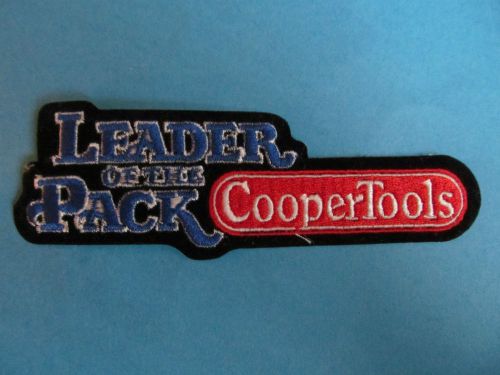 Vintage Cooper Tools Leader Of The Pack Uniform Coveralls Work Shirt Patch