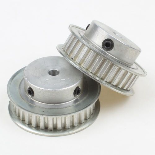 Aluminum Timing Belt Pulley 30 Teeth 6mm Bore Stepper Motor for Office Equipment
