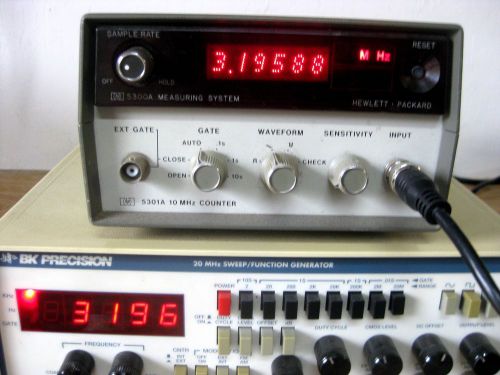 HP  5001A  Frequency Counter  0-10 MHz         Nice