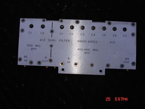 HP 86601 filter assembly