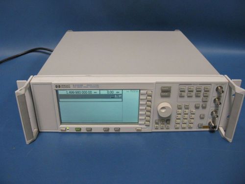 Hp e4422b esg series signal generator -  250khz to 1ghz +opt ie5 unb - tested! for sale