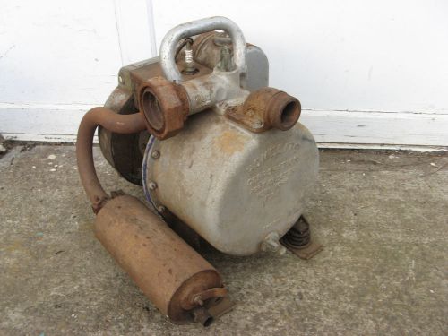 1950s homelite portable trash/water pump 20s self priming 3hp gas powered dredge for sale