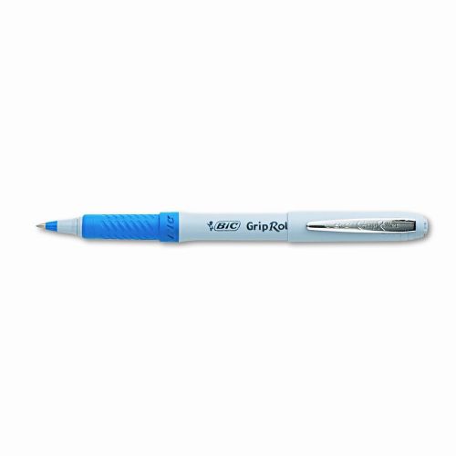 Bic Corporation Grip Roller Ball Stick Fine Pen, 12/Pack