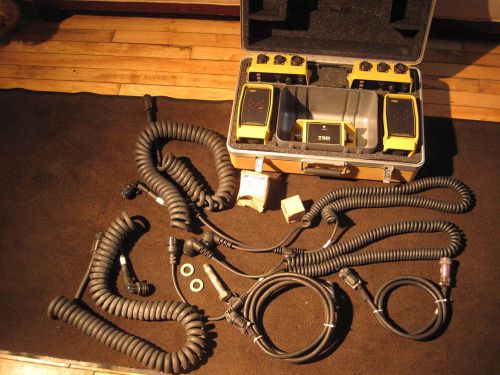 Tsd/topcon system five control panels &amp; 2 sonic trackers ii slope sensor clean for sale