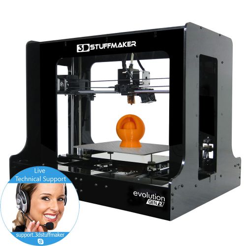 3D Printer Kit - 3D Stuffmaker EVOLUTION Gen2 (Black) - Free Shipping