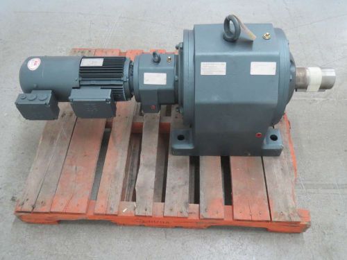 Sew eurodrive r133 36.09:1 gear 3hp 330/575v 1720/6.5rpm electric motor b361484 for sale