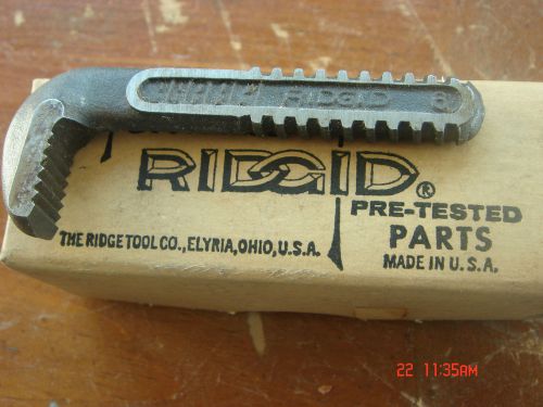 RIDGID 6&#034; PIPE WRENCH REPLACEMENT JAW HOOK NEW STEEL