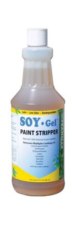 Soy-gel paint and urethane remover, quart for sale
