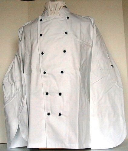 UniVogue Executive Chef Coat Fineline Cotton Twill L/S White Style H1778R