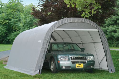 Portable car carport  garage tent - boat shelter shed storage diy  kit 12x24x8 for sale