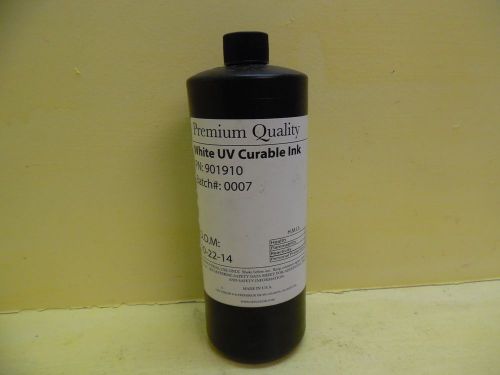1 Liter CET 90 Series Premium Quality White UV Curable Ink Q5 901910 InkJet