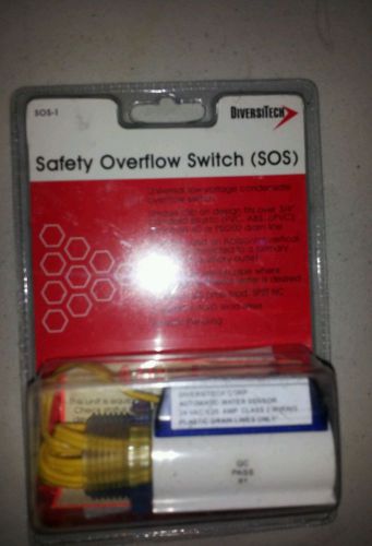 New Sealed Safety Overflow Switch SOS Condensate Universal Diversitch