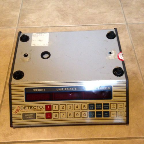 Cardinal Detecto PC-10B price computing retail scale untested AS IS