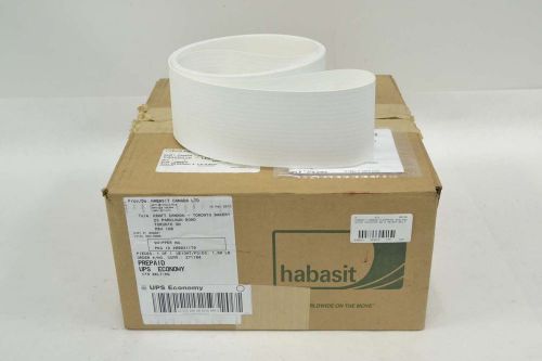 New habasit cnb6eb flexproof endless white conveyor 80 x 3818mm belt b363873 for sale