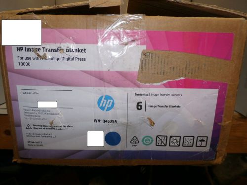 Hp q4639a image transfer blankets for hp indigo press 10000 genuine new 6 pack for sale