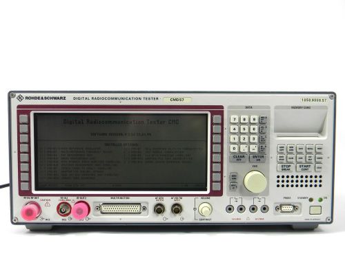Rohde &amp; Schwarz CMD57 Digital Radio Communication Tester - 30 Day Warranty