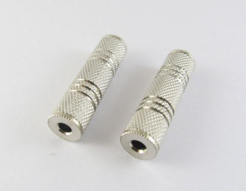 3.5mm 1/8&#034; Female To 3.5mm Female Jack Audio Headphone Stereo Coupler Adapter