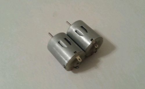 2pcs 280 dc motor round dc small motor- smart car motor-new-fast shipping for sale