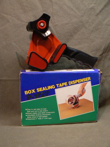 Box Carton Packing Sealing Tape Dispenser Gun Model P-1127 for 2&#034; Wide Tape Roll
