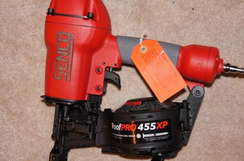 Senco roofpro 455xp 1-3/4&#034; pnuematic air coil roofing nailer nail gun roof pro for sale