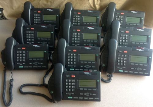 Lot of 50 Nortel Networks M3903/M3902 Charcoal NTMN33GA70 Black Business Phones