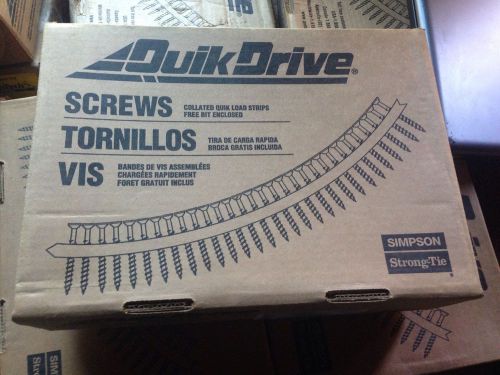 Quikdrive wsntl134s #8 x 1-3/4&#034; wood-to-wood screw (2000) for sale