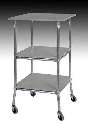 High Quality Mobile Classroom Cart w/ Plastic Laminate Top - 44&#034; Tall - EZ 45-5G