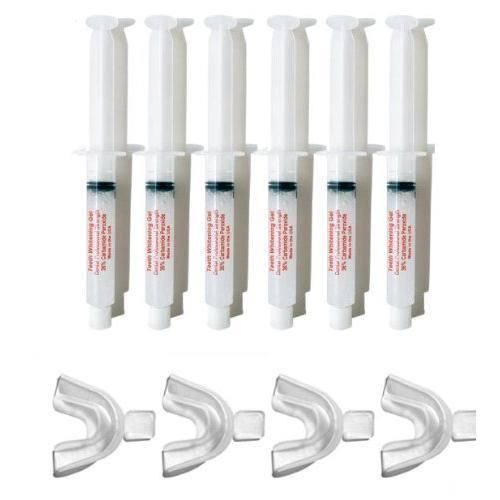 INSTANT WHITE SMILE optimized 60cc GELL ONLY syringes 4 free TRAYS) 36% New