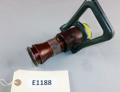 Fire hose nozzle kk products 1&#034; with ball valve for sale