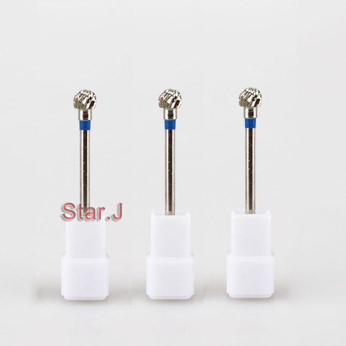 100pcs tungsten steel dental round burs lab burrs tooth drill for sale