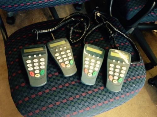 Hypercom P1300 Keypad  Point of Sale   Set of 4 w/cables