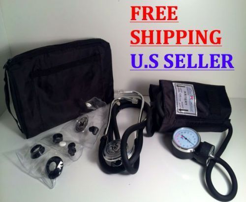 High quality blood pressure cuff monitor and sprague rappaport stethoscope set for sale
