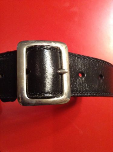 Don Hume Model B111 Black Leather Size 32 Belt