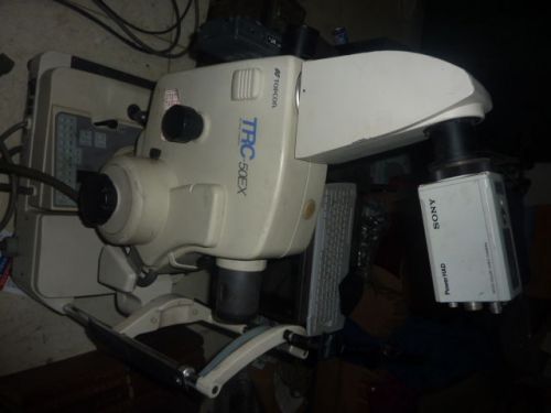 Topcon TRC-50EX Retinal Camera with Motorized Stand/Table