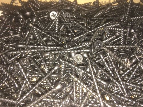 Grip rite fas&#039;ners 1-5/8&#034; coarse  drywall screws, 3 pounds, for sale