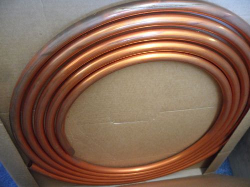 Copper Refrigerant Tubing Line 3/4&#034; x 25&#039; - 25 Feet Coil HVAC - 279576