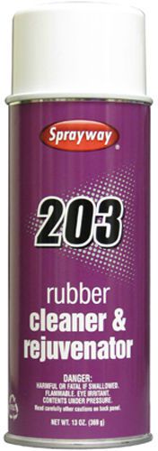 NEW- Package 12 cans of Sprayway Rubber Roller Cleaner &amp; Rejuvenator