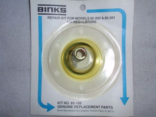 Binks Air Regulator Repair Kits No. 85-198 - Fits Model 85-200 &amp; 85-201