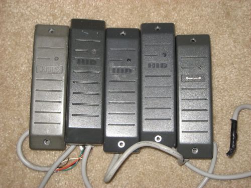 HID/HONEYWELL READERS   *10*   WORKING USED WITH PUSH TO EXIT BUTTONS