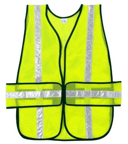Chevron Mesh Safety Vest (Lime)