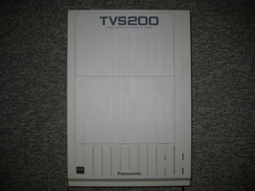 Panasonic KX-TVS200 Voice Processing System 8-Port (2 KX-TVS204 Cards)