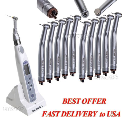 Dental treatment endo motor endodontic 16:1 contra angle high speed handpiece 10 for sale